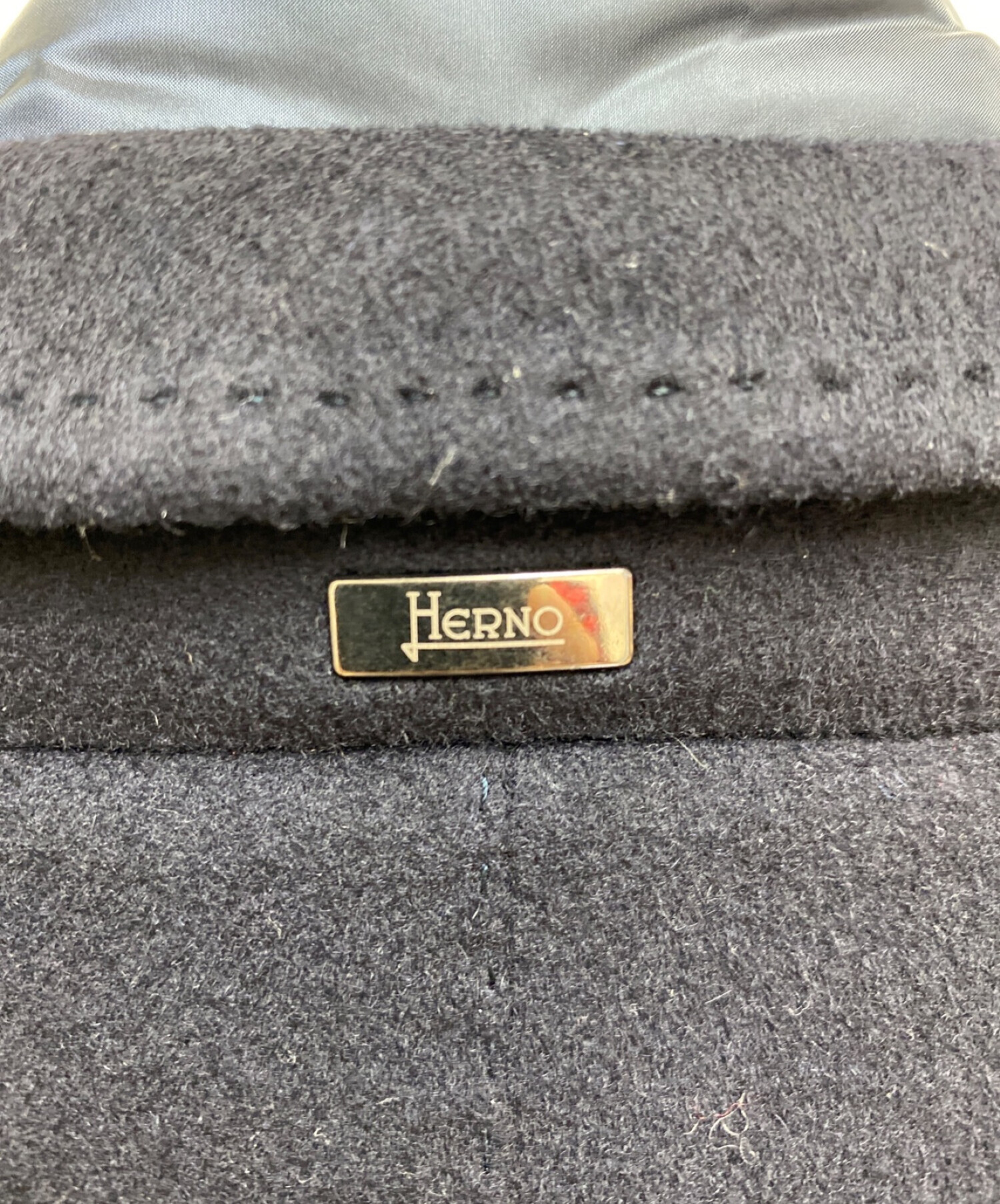 中古・古着通販】HERNO (ヘルノ) ダウンライナー付チェスターコート