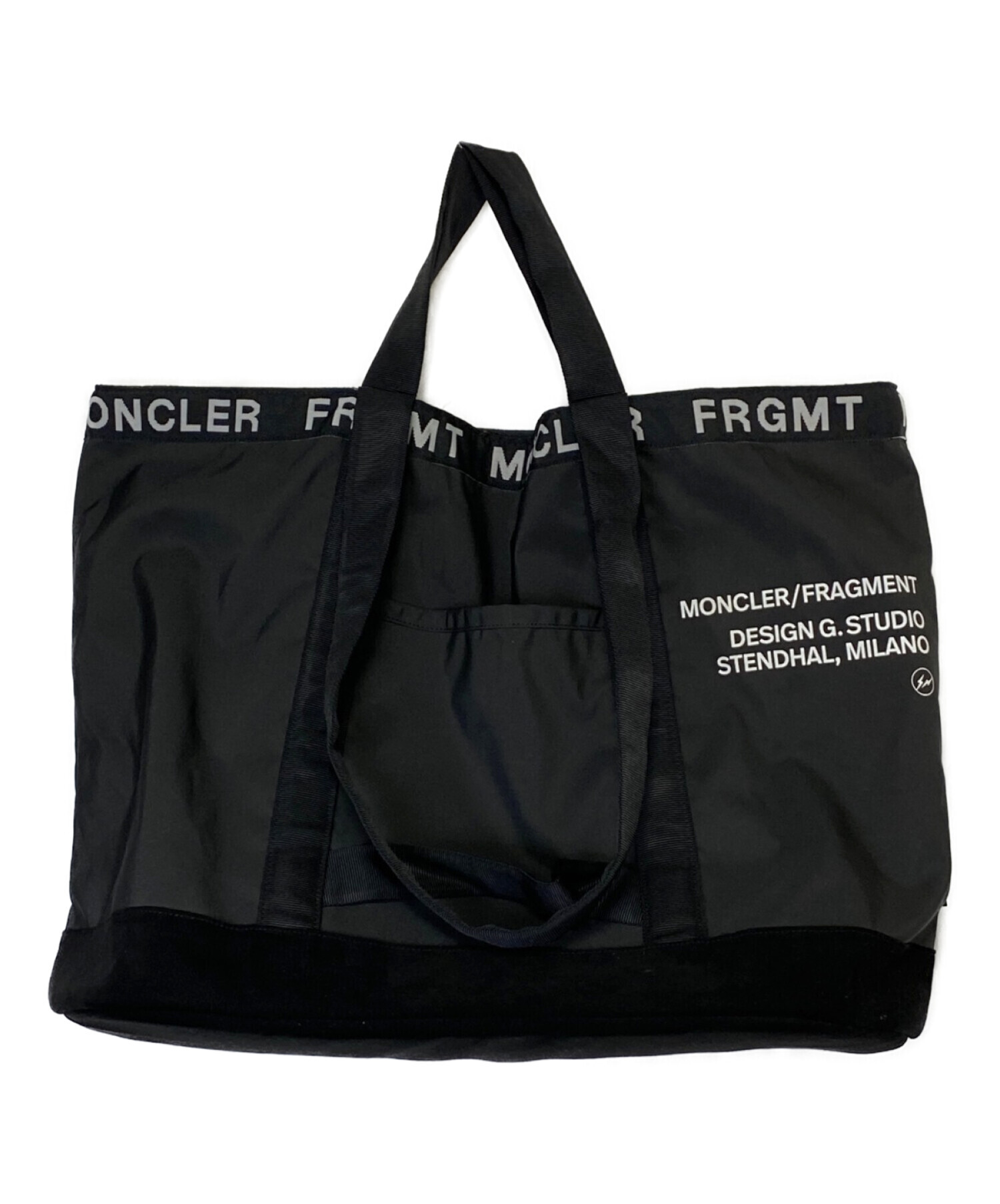 MONCLER (モンクレール) TOTE BAG ブラック サイズ:-