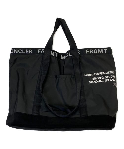 中古・古着通販】MONCLER (モンクレール) TOTE BAG ブラック サイズ:-｜ブランド・古着通販 トレファク公式【TREFAC  FASHION】スマホサイト