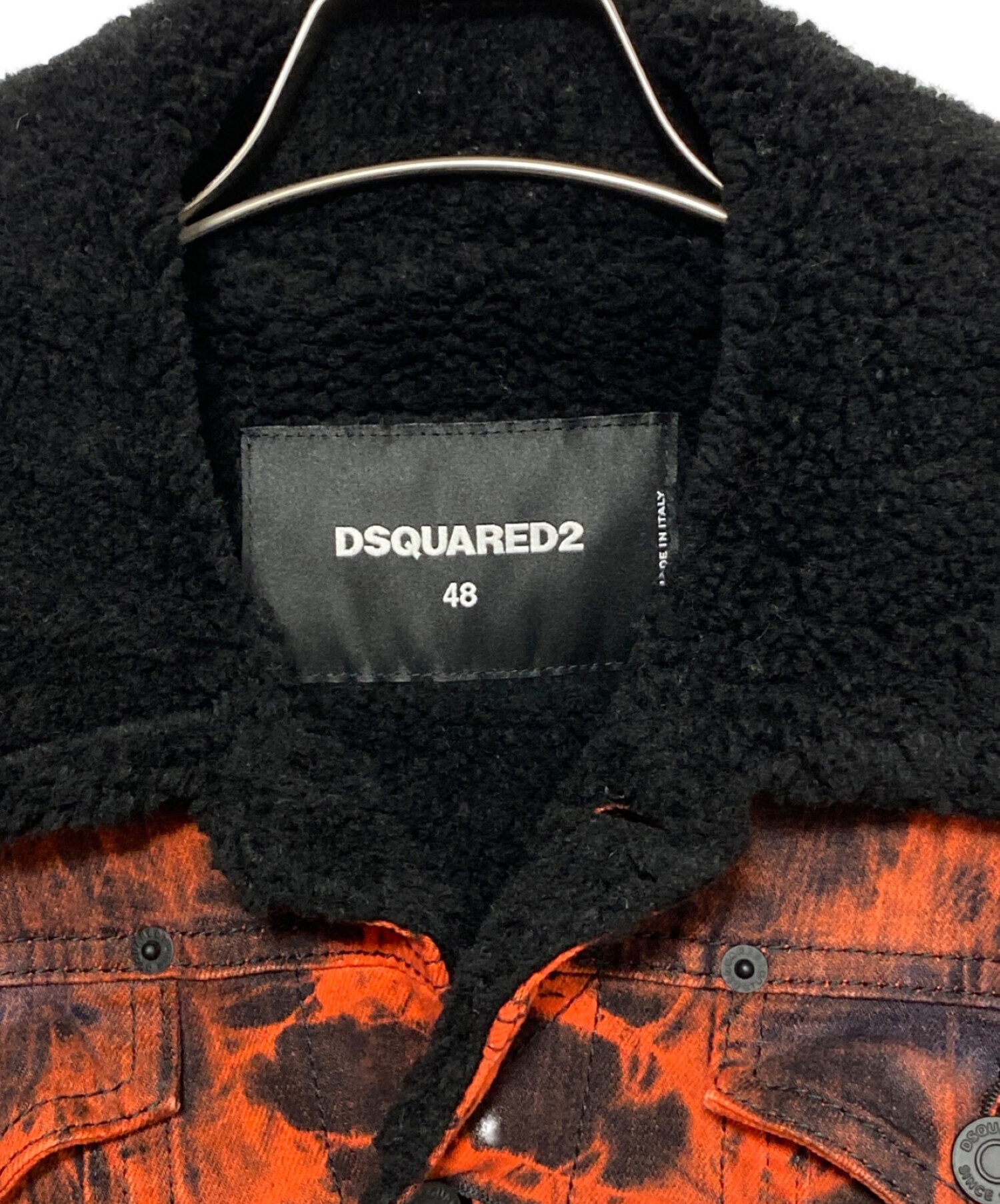 中古・古着通販】DSQUARED2 (ディースクエアード) Orange Printed