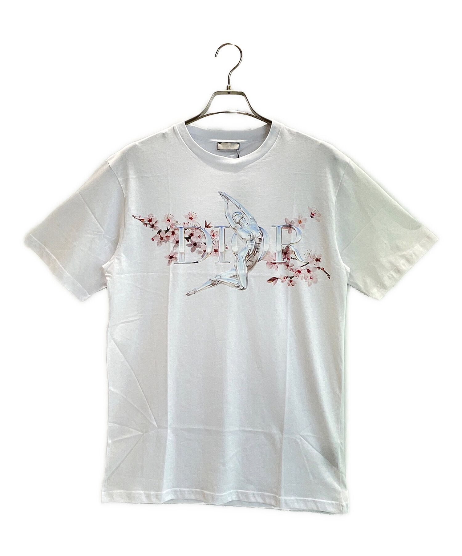 Dior ディオール 空山基コラボ ロゴTシャツ 半袖 白 ホワイト