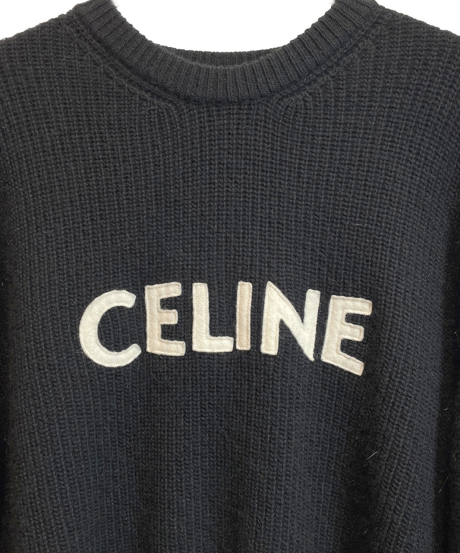 高い素材 CELINE オーバーサイズ バハニット 21aw xsサイズ