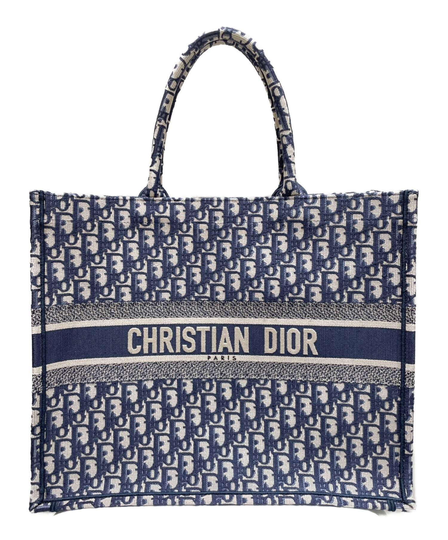 Christian dior 2025 book tote large