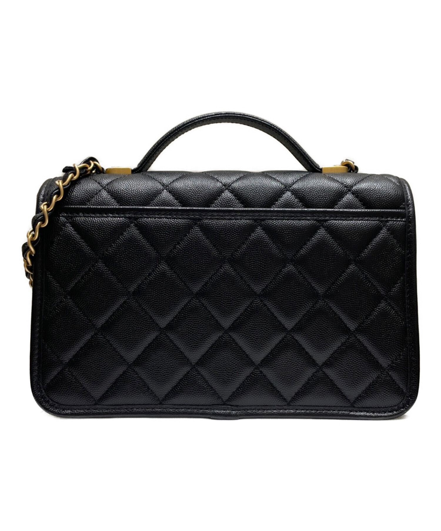 中古・古着通販】CHANEL (シャネル) スモールトップハンドルショルダー