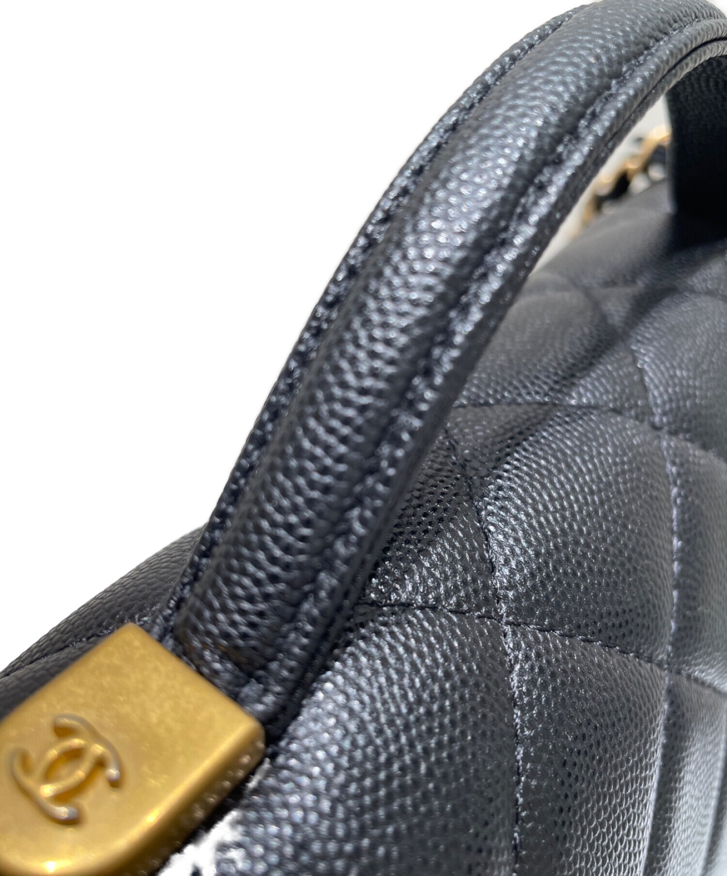 中古・古着通販】CHANEL (シャネル) スモールトップハンドルショルダー