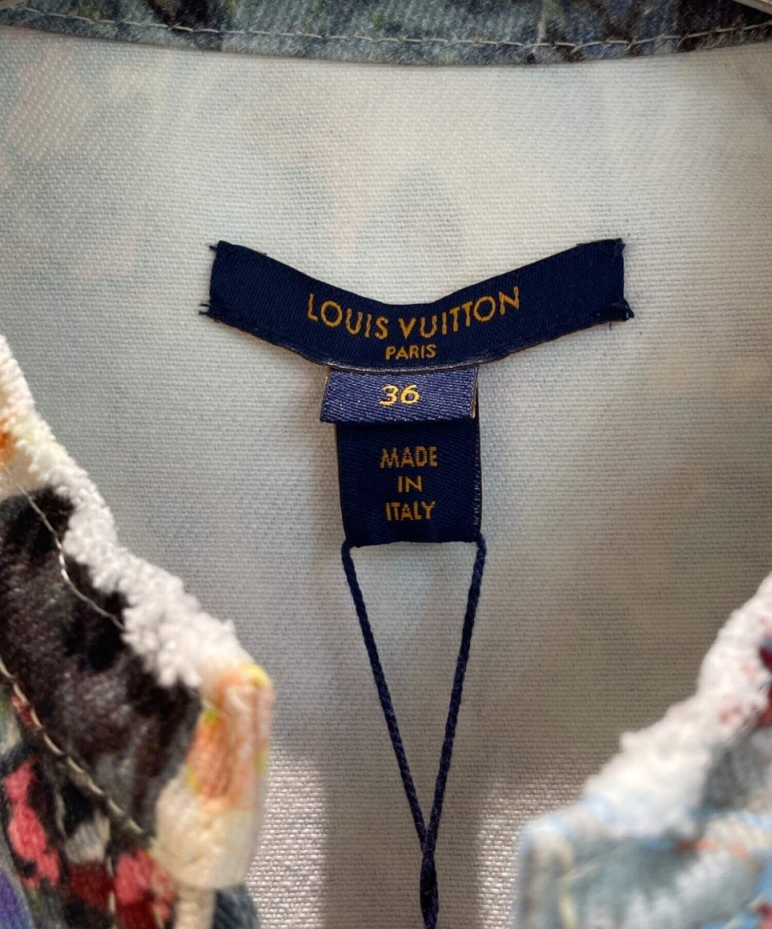 中古・古着通販】LOUIS VUITTON (ルイ ヴィトン) フラワージップアップドレス マルチカラー サイズ:36｜ブランド・古着通販  トレファク公式【TREFAC FASHION】スマホサイト