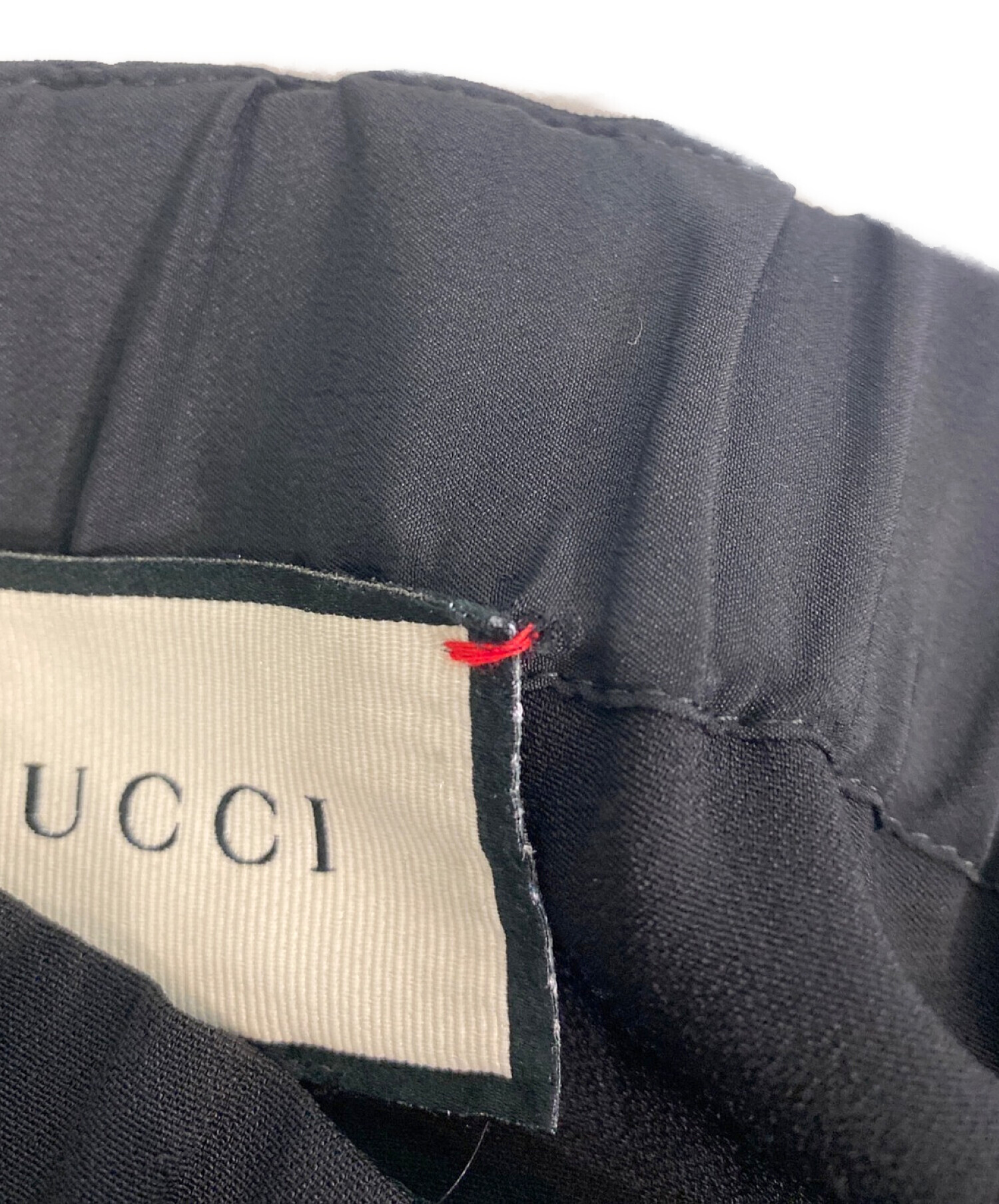 中古・古着通販】GUCCI (グッチ) クロップドワイドストレートパンツ