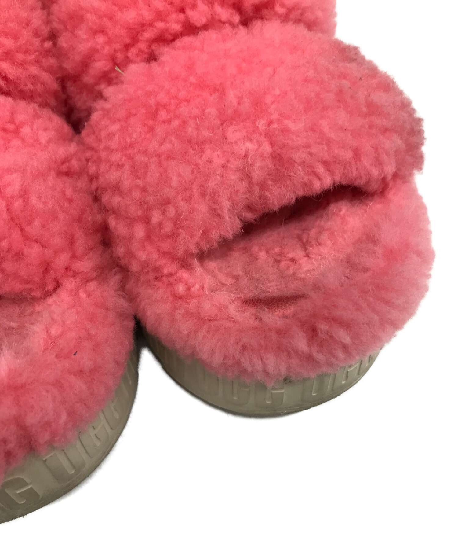 中古・古着通販】UGG (アグ) 厚底ボアサンダル/OH FLUFFITA(オー