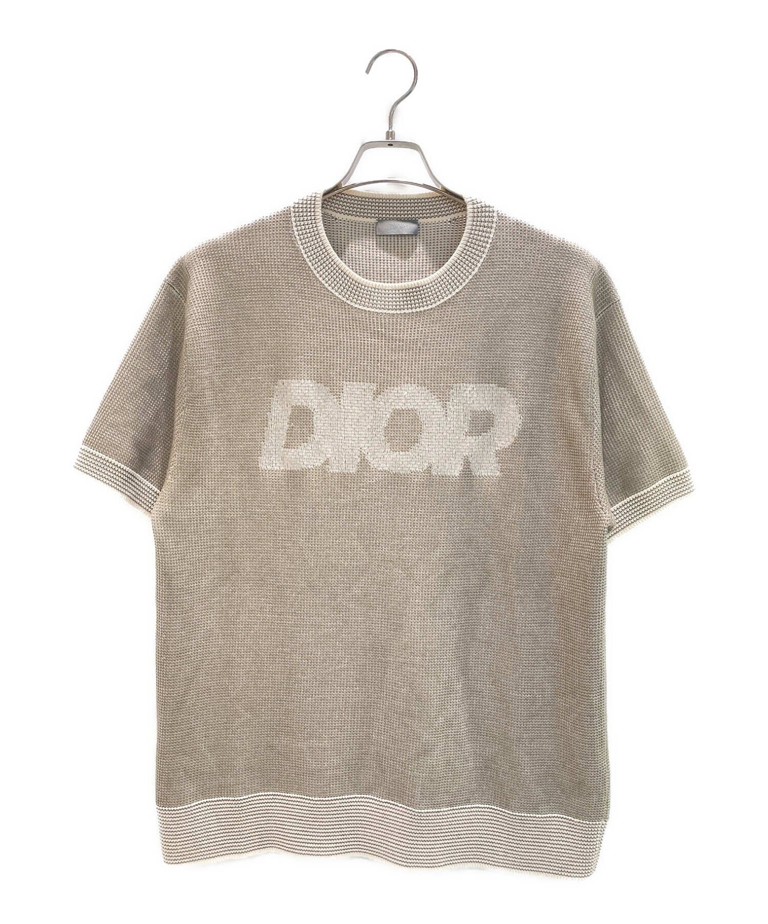 中古・古着通販】DIOR HOMME (ディオール オム) ロゴトラマートニット