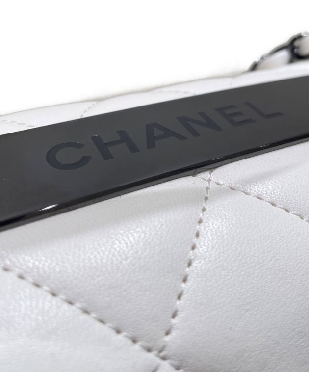 CHANEL (シャネル) Trendy CC Top Handle Shoulder Bag ホワイト サイズ:-