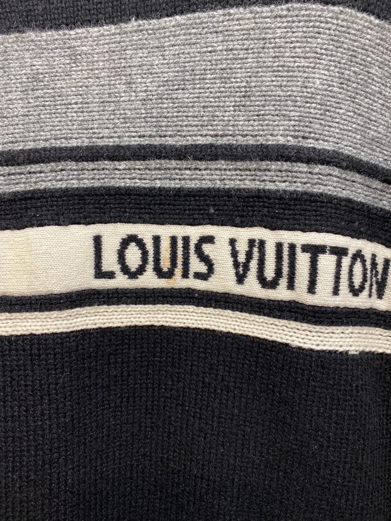 中古・古着通販】LOUIS VUITTON (ルイ ヴィトン) カシミヤLVロゴ