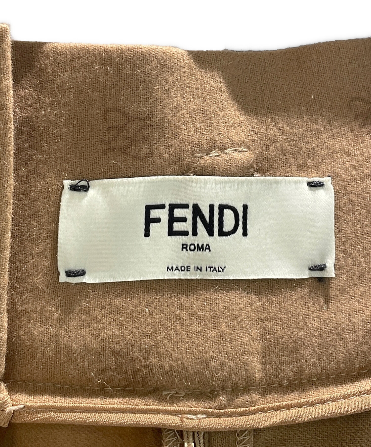 中古・古着通販】FENDI (フェンディ) カリグラフィー ズッカ ウール