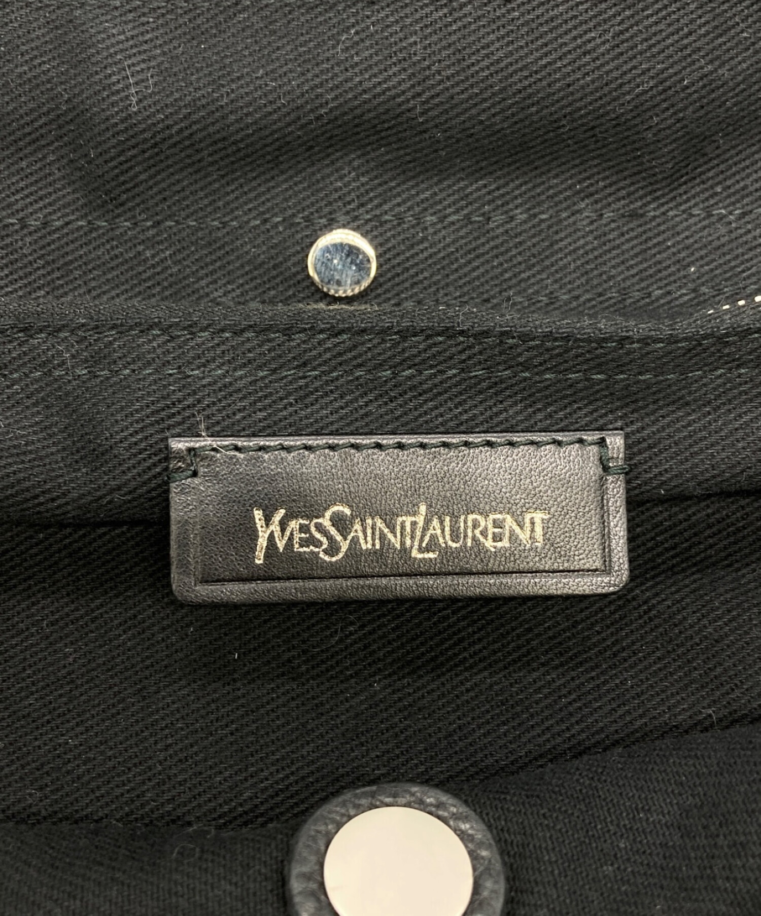 中古・古着通販】Yves Saint Laurent (イヴサンローラン) ショルダーバッグ ブラック｜ブランド・古着通販  トレファク公式【TREFAC FASHION】スマホサイト