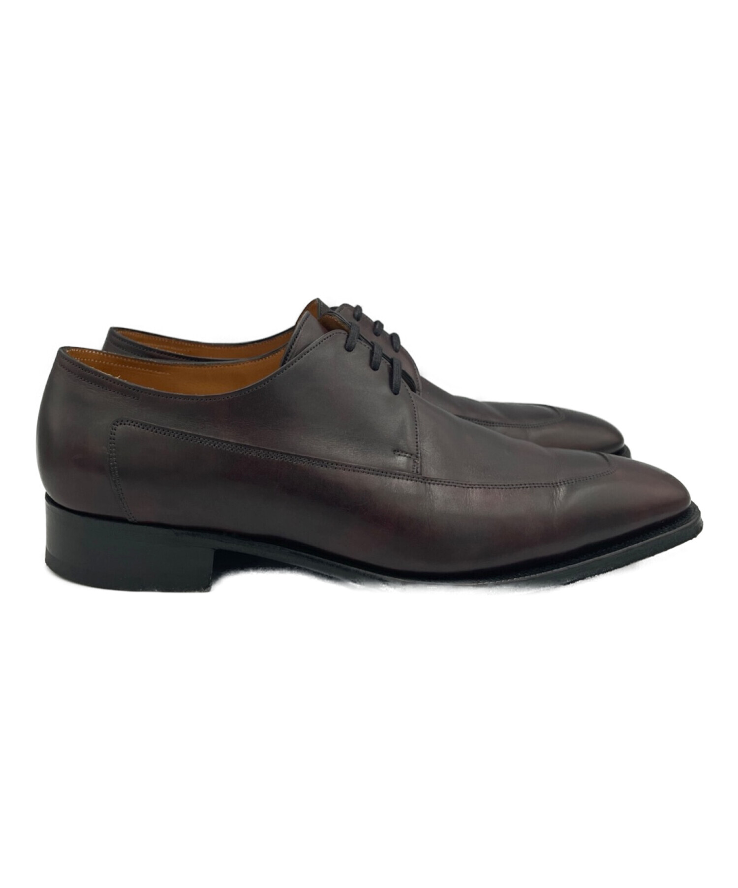 JOHN LOBB (ジョンロブ) Uチップシューズ ボルドー サイズ:7１/2