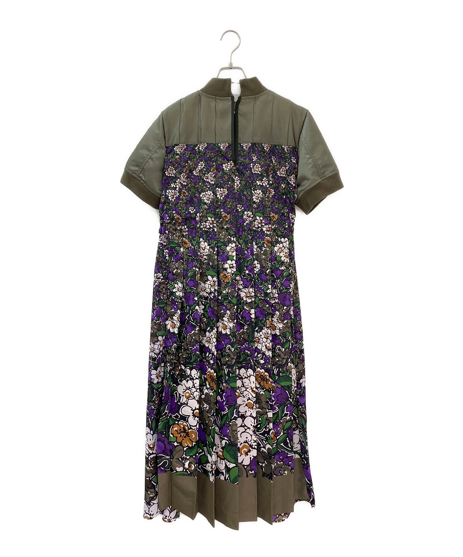 中古・古着通販】sacai (サカイ) Nylon Bomber Dress Floral Print