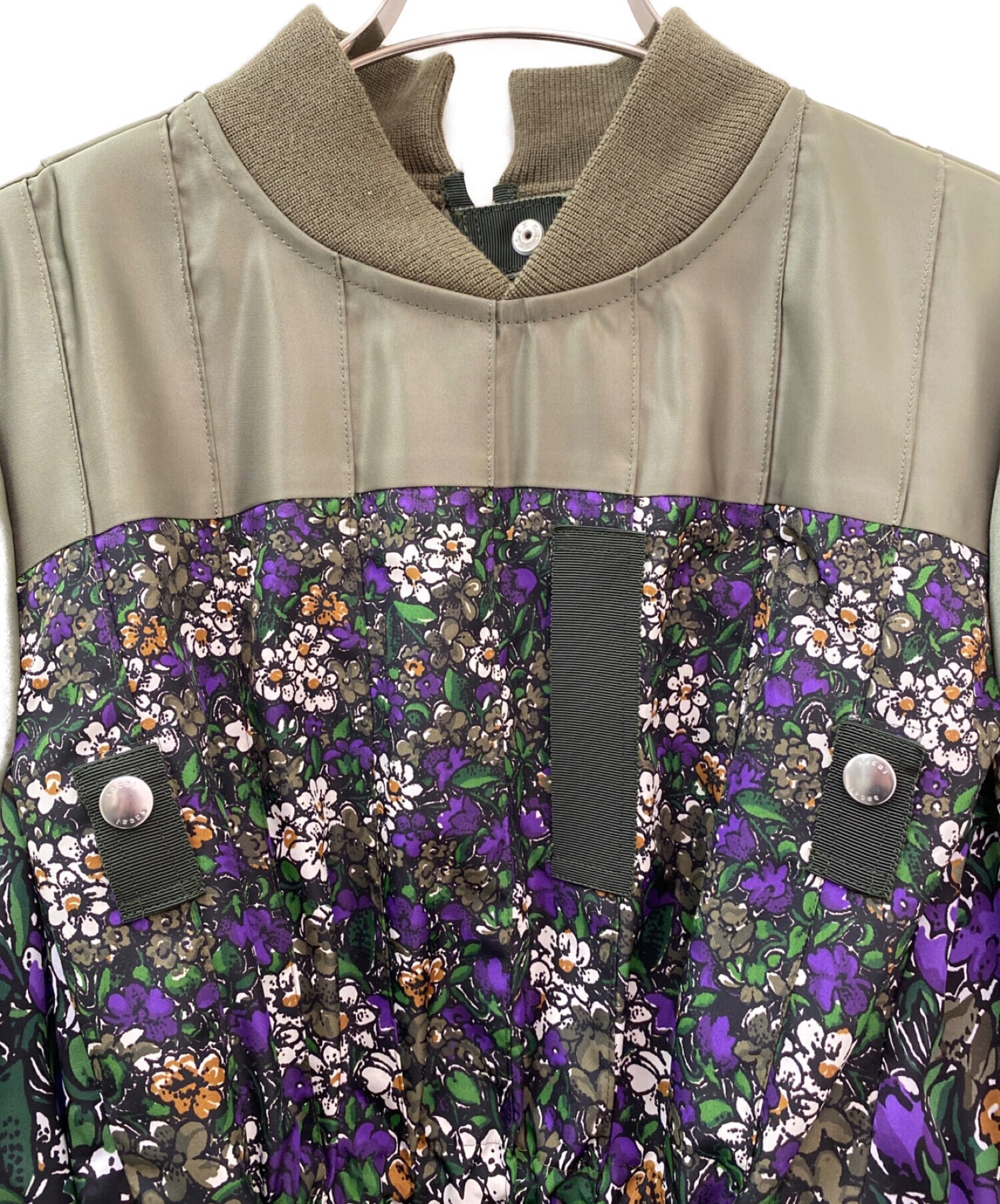 中古・古着通販】sacai (サカイ) Nylon Bomber Dress Floral Print