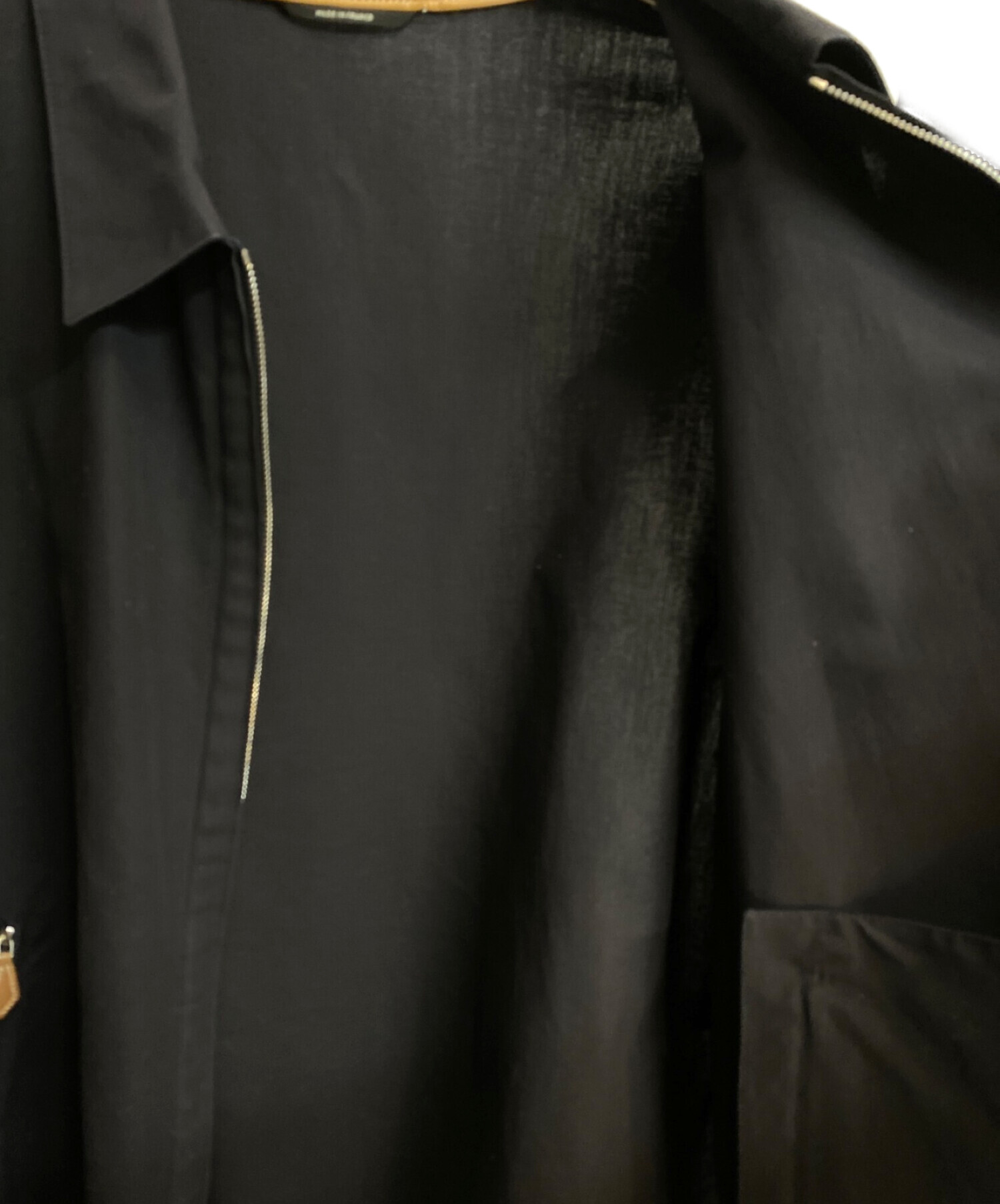 エルメスHERMES ジャケット アウター 濃紺 42表記 - ファッション