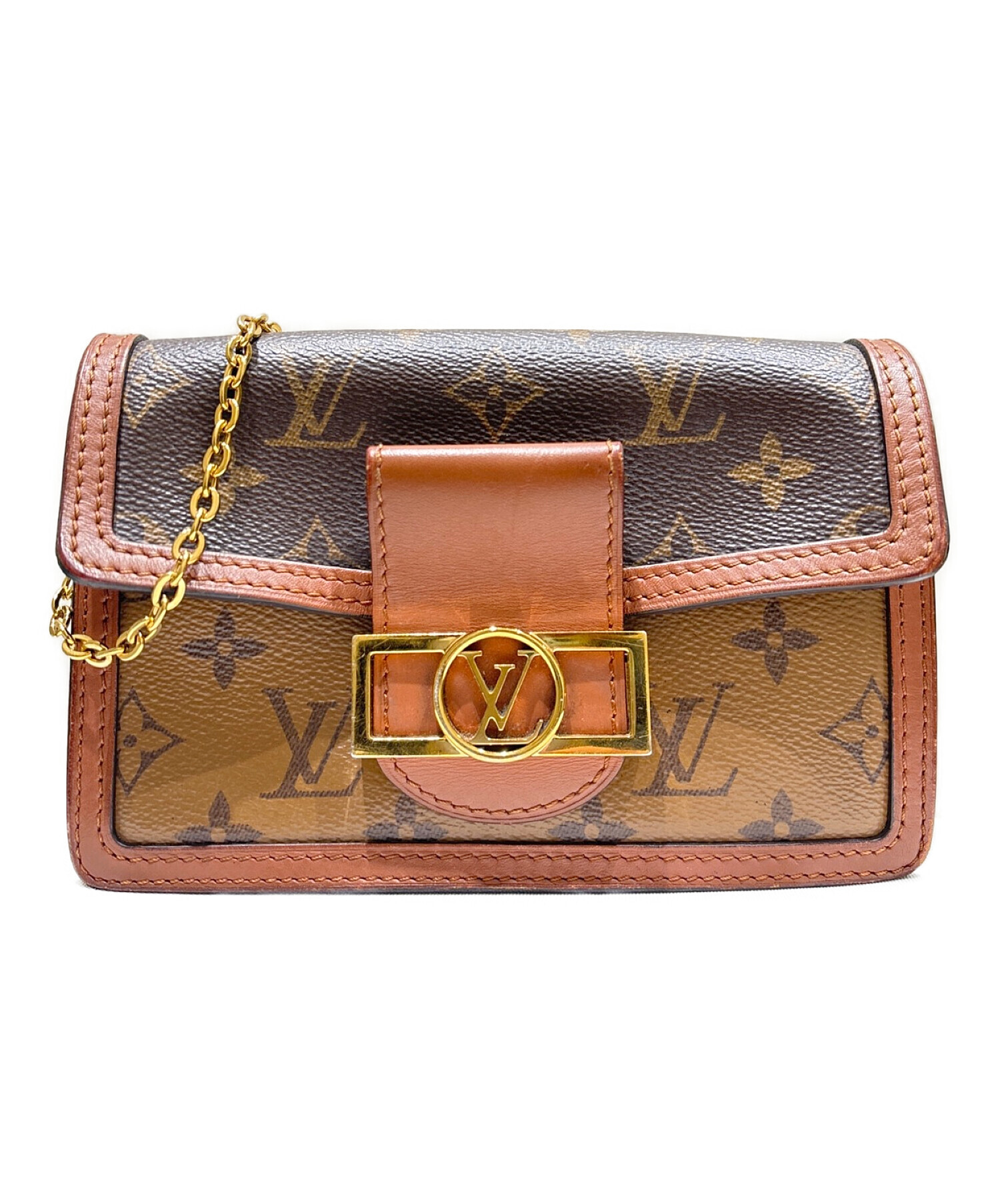 中古・古着通販】LOUIS VUITTON (ルイ ヴィトン) ポルトフォイユ・ドーフィーヌ ブラウン｜ブランド・古着通販  トレファク公式【TREFAC FASHION】スマホサイト