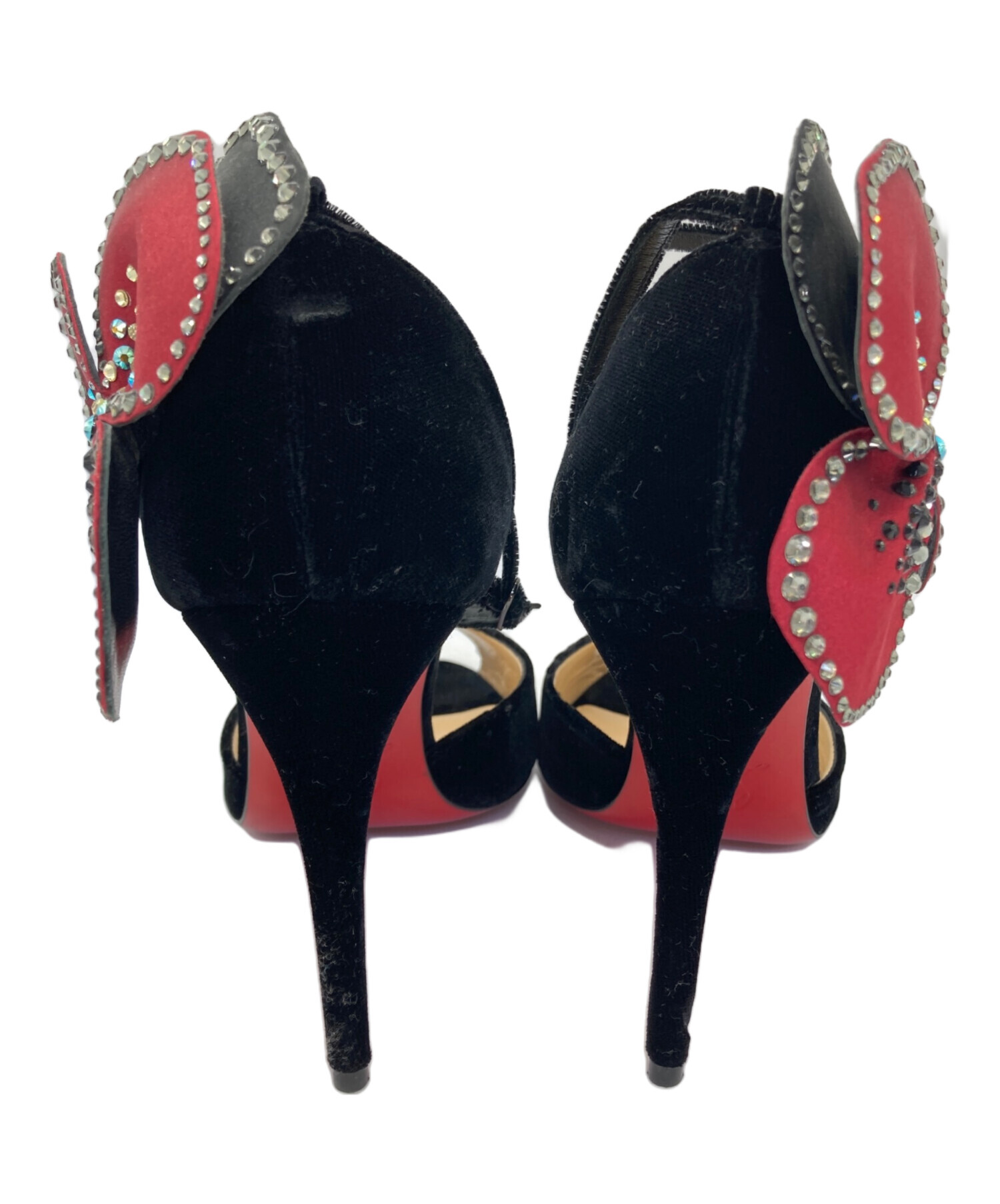 クリスチャンルブタン CHRISTIAN LOUBOUTIN ハイヒール パンプス レディース ブラック クリスマス High heels  3240670 BLACK 関税 おもい 送料