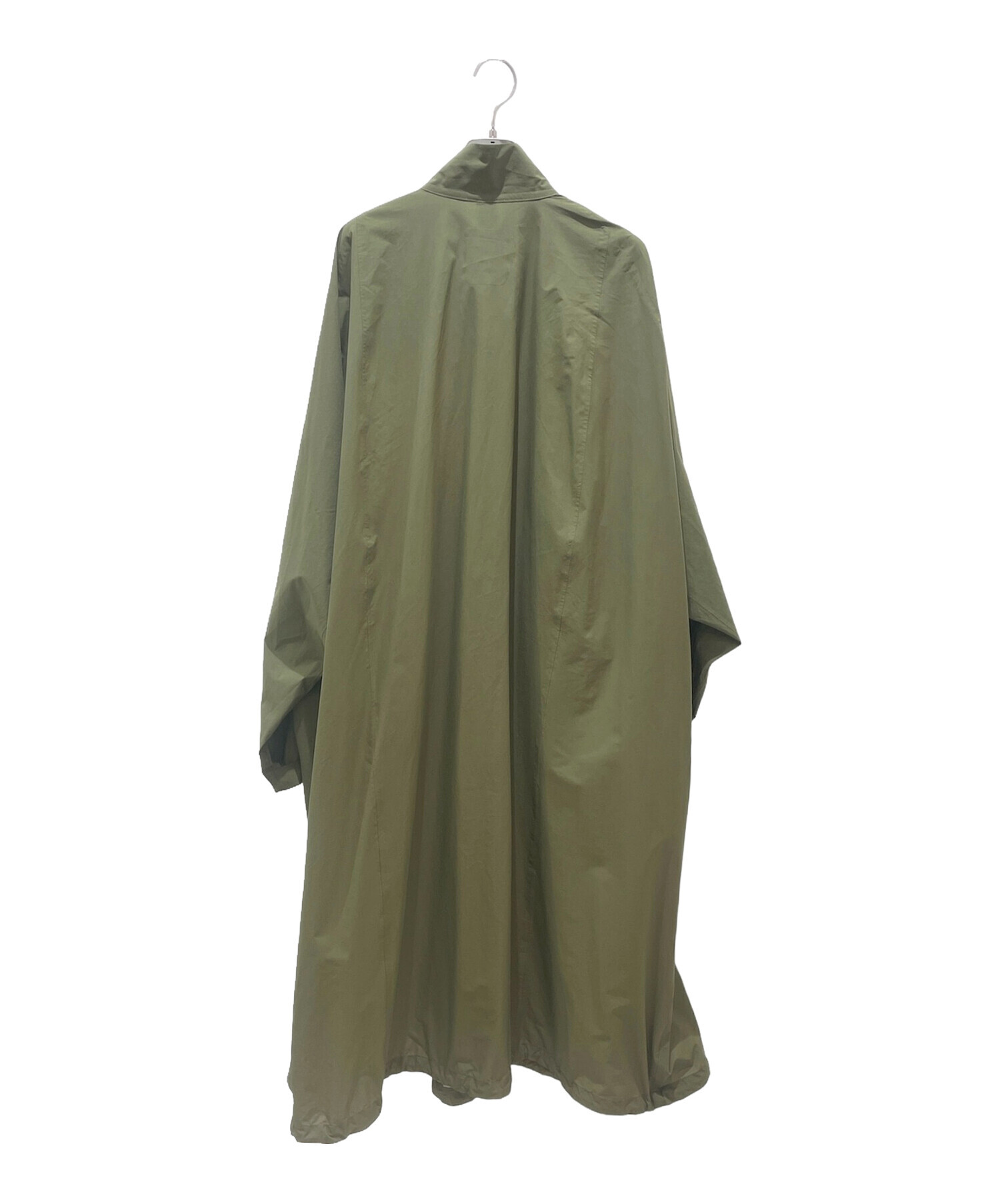 中古・古着通販】HYKE (ハイク) PERTEX MILITARY COAT オリーブ サイズ