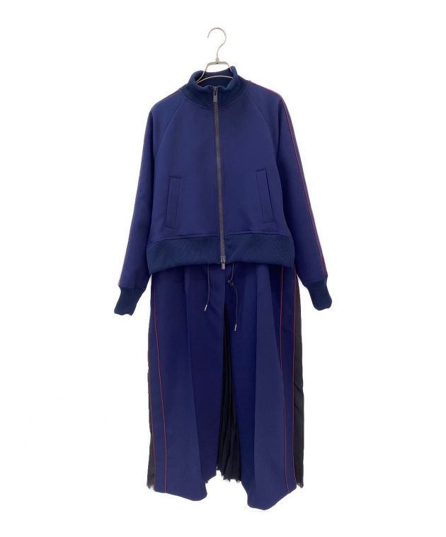 中古・古着通販】sacai (サカイ) Technical Jersey Dress ネイビー サイズ:2｜ブランド・古着通販  トレファク公式【TREFAC FASHION】スマホサイト