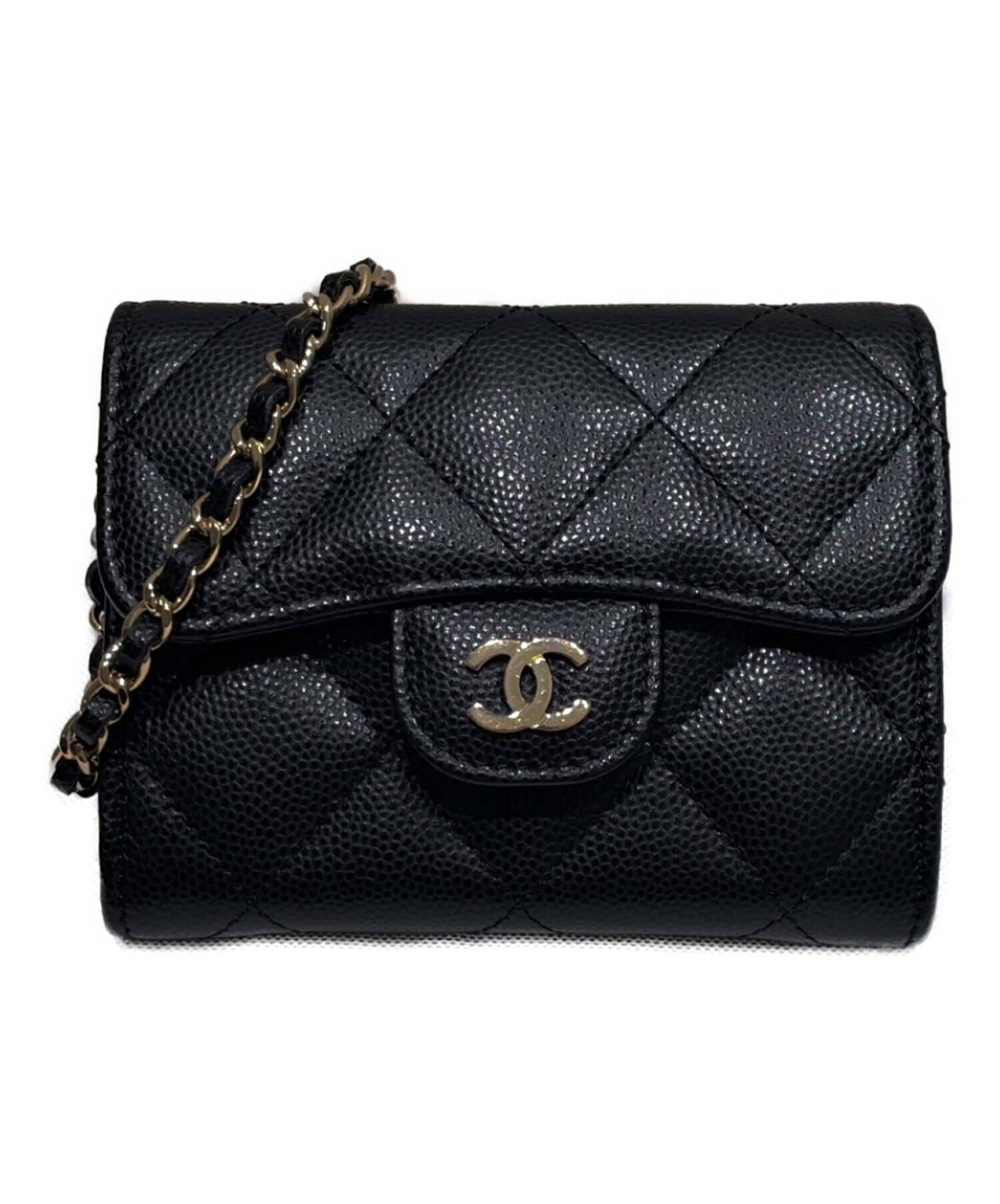 中古・古着通販】CHANEL (シャネル) チェーンショルダーポーチ 