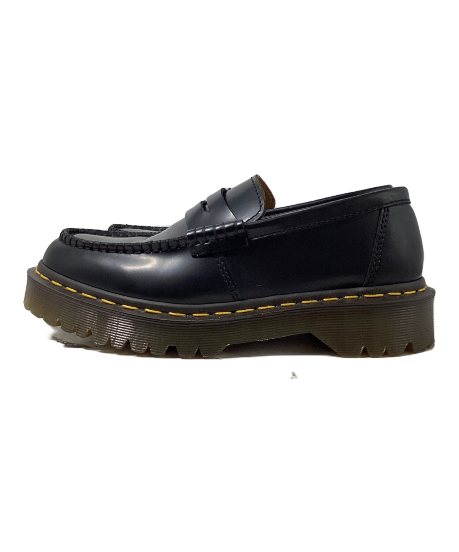 中古・古着通販】COMME des GARCONS COMME des GARCONS (コムデギャルソン コムデギャルソン) Dr.Martens ( ドクターマーチン) レザーローファーシューズ ブラック サイズ:23｜ブランド・古着通販 トレファク公式【TREFAC FASHION】スマホサイト