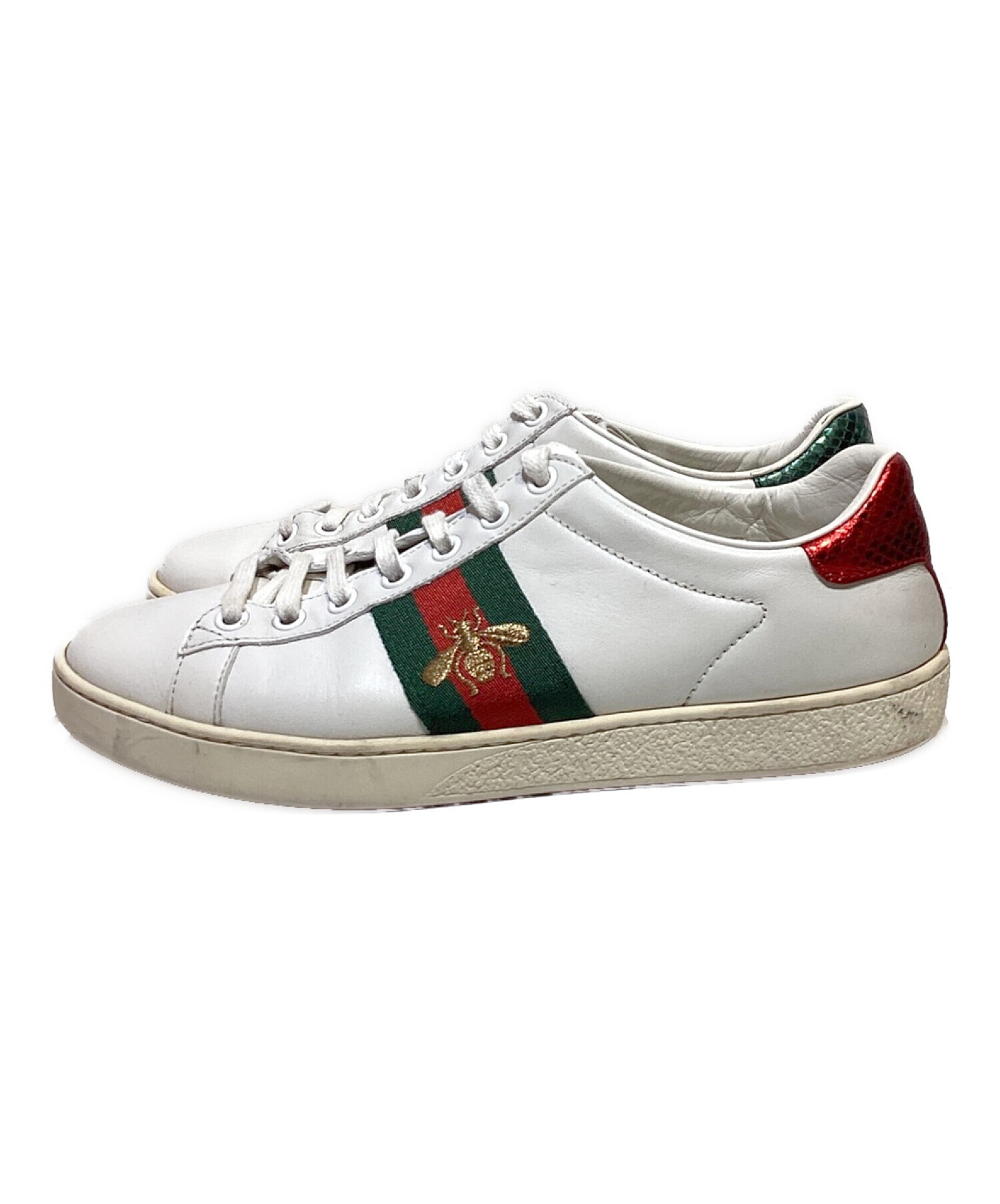 中古・古着通販】GUCCI (グッチ) シェリーラインスニーカー（SHERRY ...