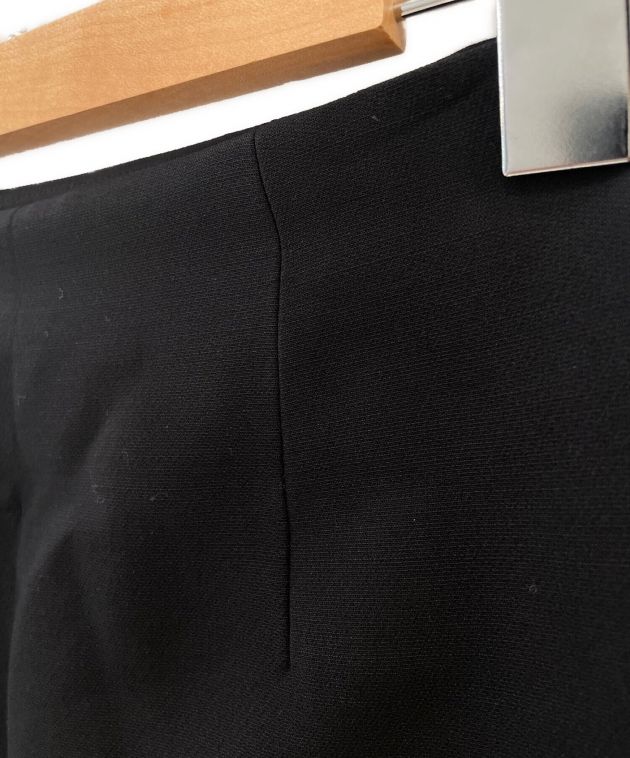 Christian Dior (クリスチャン ディオール) ラウンドカットタイトスカート ブラック サイズ:34