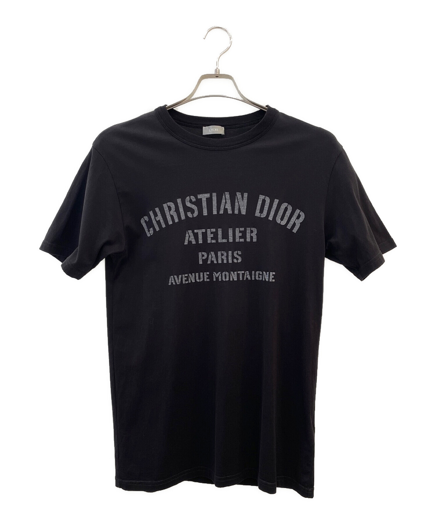 中古・古着通販】Dior (ディオール) ATELIER ロゴプリント Tシャツ ブラック サイズ:XS｜ブランド・古着通販  トレファク公式【TREFAC FASHION】スマホサイト