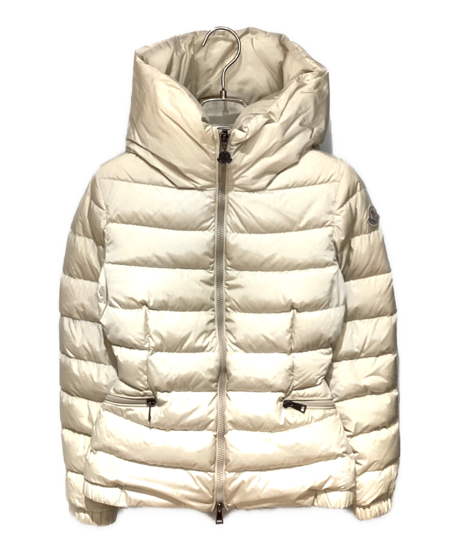 MONCLER ダウンジャケット Size00 ベージュ メンズ パーカ フード ファー ペッパージャパン モンクレール NORME AFNOR  レディース SS XS(00)｜売買されたオークション情報、yahooの商品情報をアーカイ む/め/も