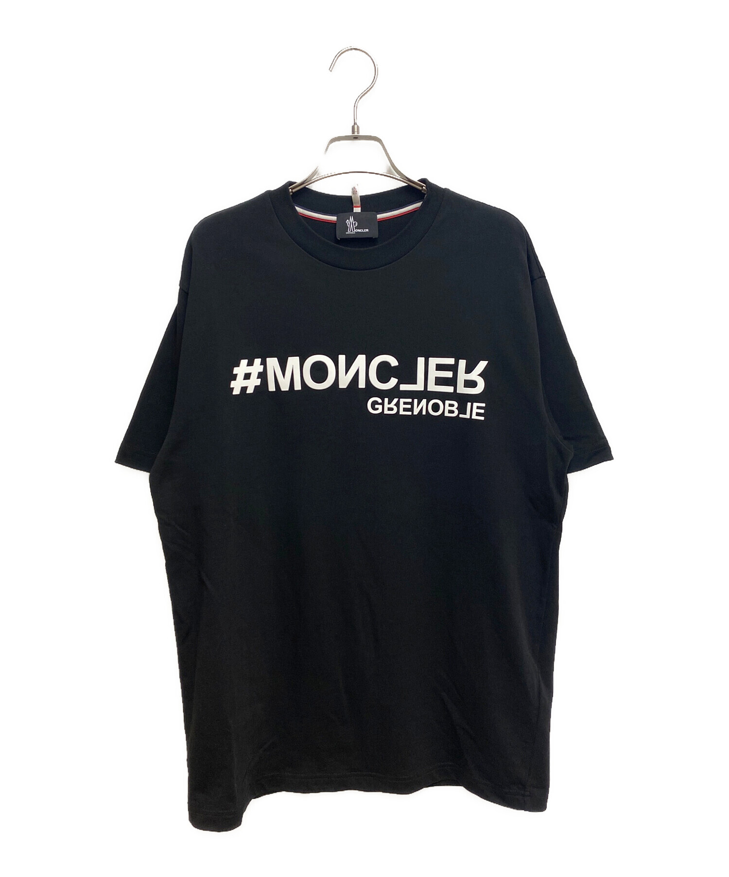 MONCLER GRENOBLE (モンクレール グルノーブル) GRENOBLE T-SHIRT(グルノーブルTシャツ) ブラック サイズ:M