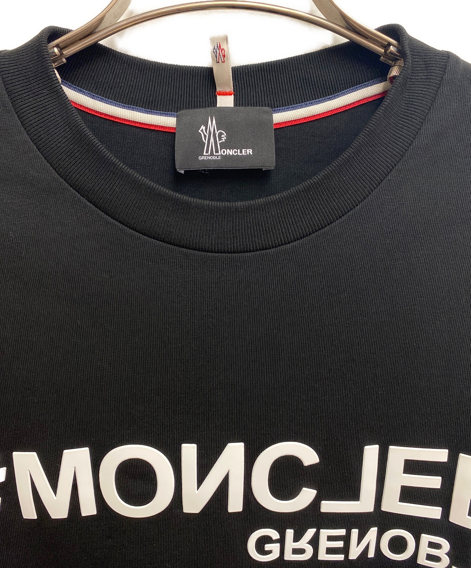 MONCLER GRENOBLE (モンクレール グルノーブル) GRENOBLE T-SHIRT(グルノーブルTシャツ) ブラック サイズ:M