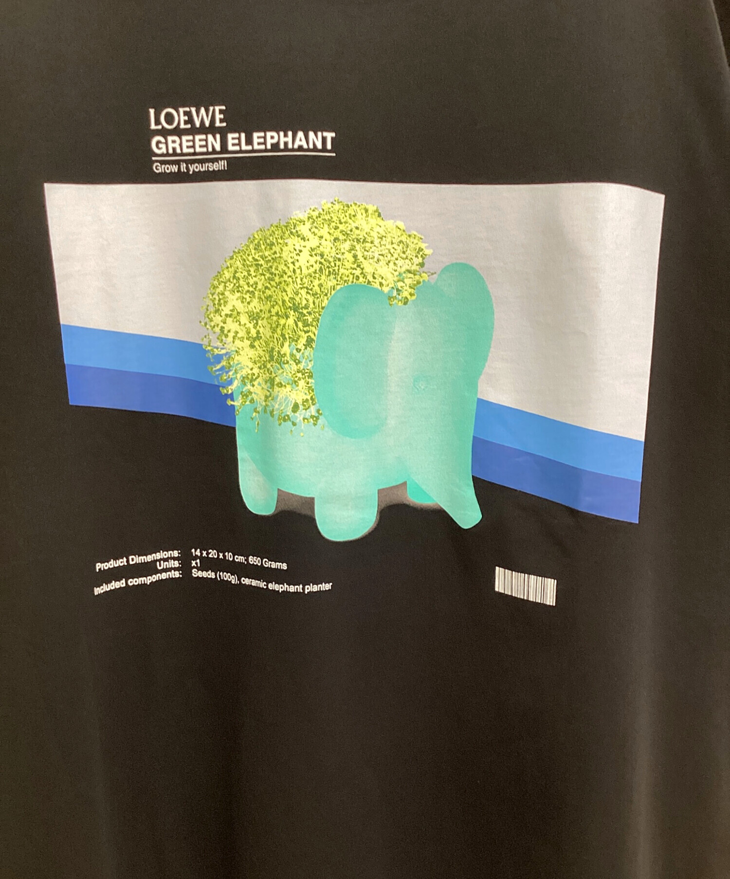 中古・古着通販】LOEWE (ロエベ) チアエレファントTシャツ ブラック サイズ:L｜ブランド・古着通販 トレファク公式【TREFAC  FASHION】スマホサイト