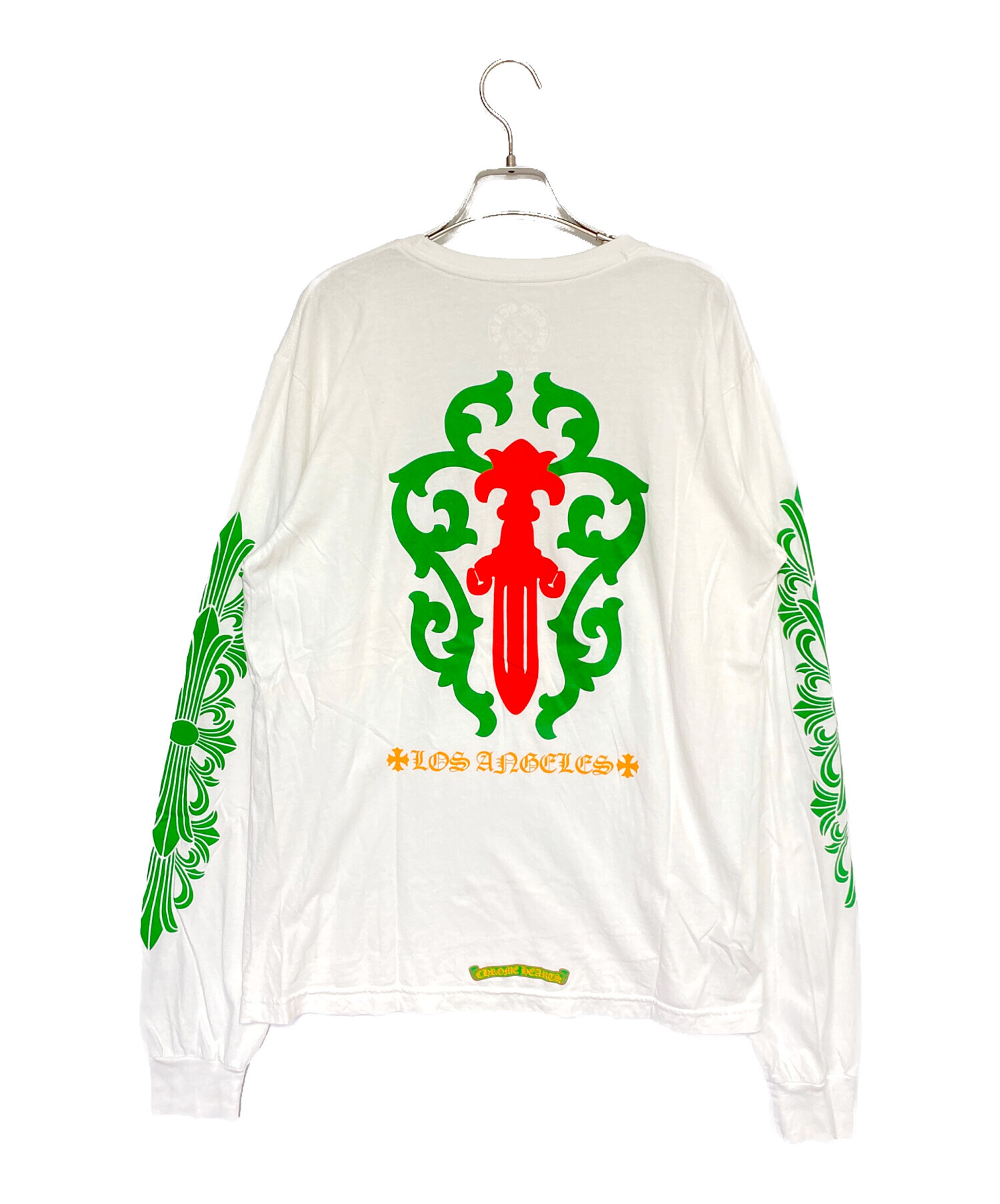 中古・古着通販】CHROME HEARTS (クロムハーツ) LOS ANGELES EXCLUSIVE CHRISTMAS L/S T-SHIRTS  ホワイト サイズ:L｜ブランド・古着通販 トレファク公式【TREFAC FASHION】スマホサイト