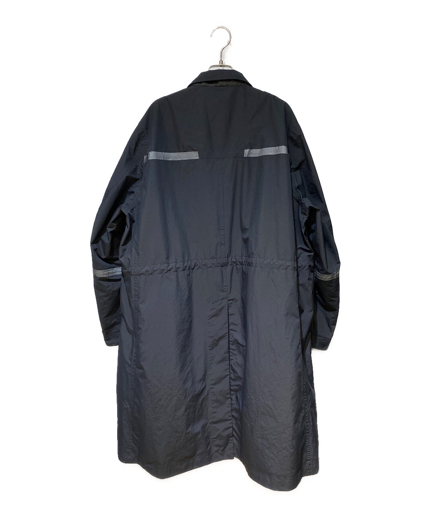 中古・古着通販】sacai (サカイ) Ripstop nylon military coat（リップストップナイロンミリタリーコート）  ダークネイビー サイズ:3｜ブランド・古着通販 トレファク公式【TREFAC FASHION】スマホサイト