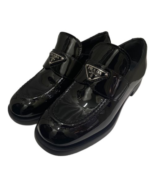 中古・古着通販】PRADA (プラダ) エナメルパンプス ブラック サイズ:36 1/2｜ブランド・古着通販 トレファク公式【TREFAC  FASHION】スマホサイト