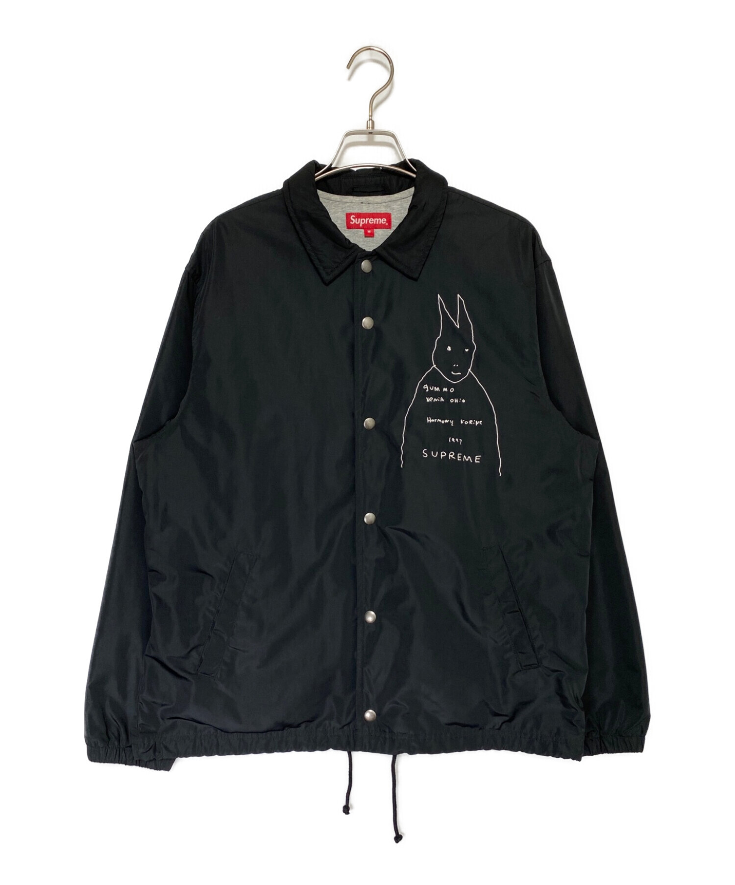 SUPREME (シュプリーム) Gummo Coaches Jacket ブラック サイズ:M