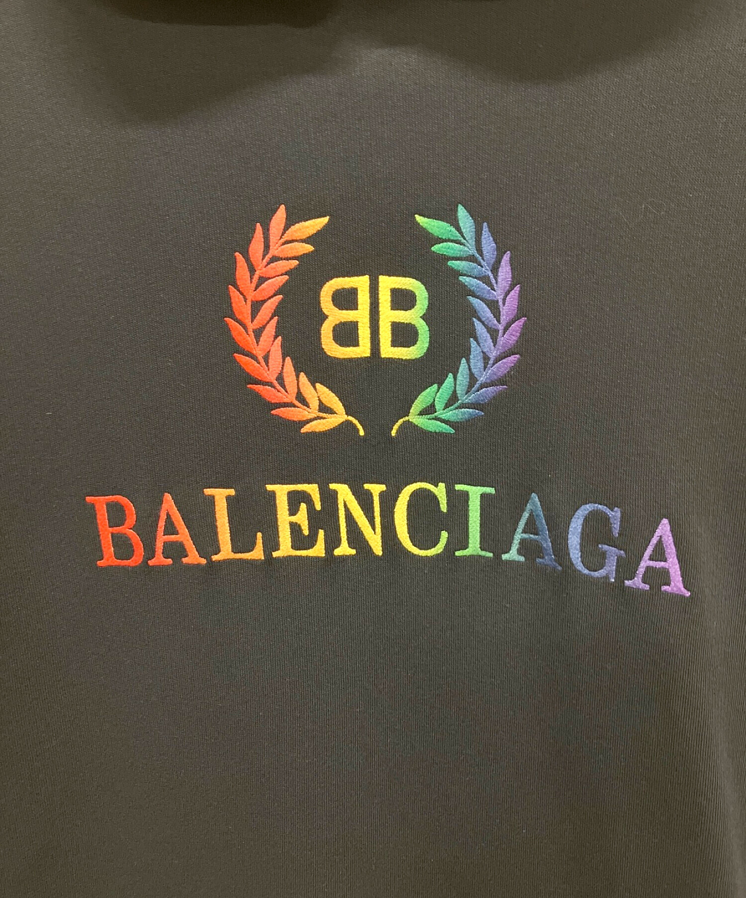 中古・古着通販】BALENCIAGA (バレンシアガ) レインボーBBロゴプル 