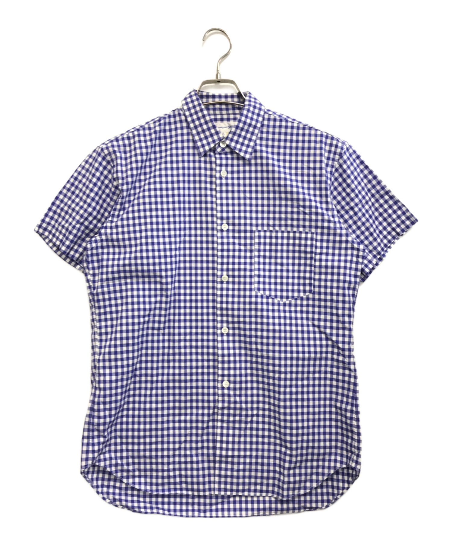 中古・古着通販】COMME des GARCONS SHIRT (コムデギャルソンシャツ) ギンガムチェックシャツ スカイブルー サイズ:XS｜ブランド・古着通販  トレファク公式【TREFAC FASHION】スマホサイト