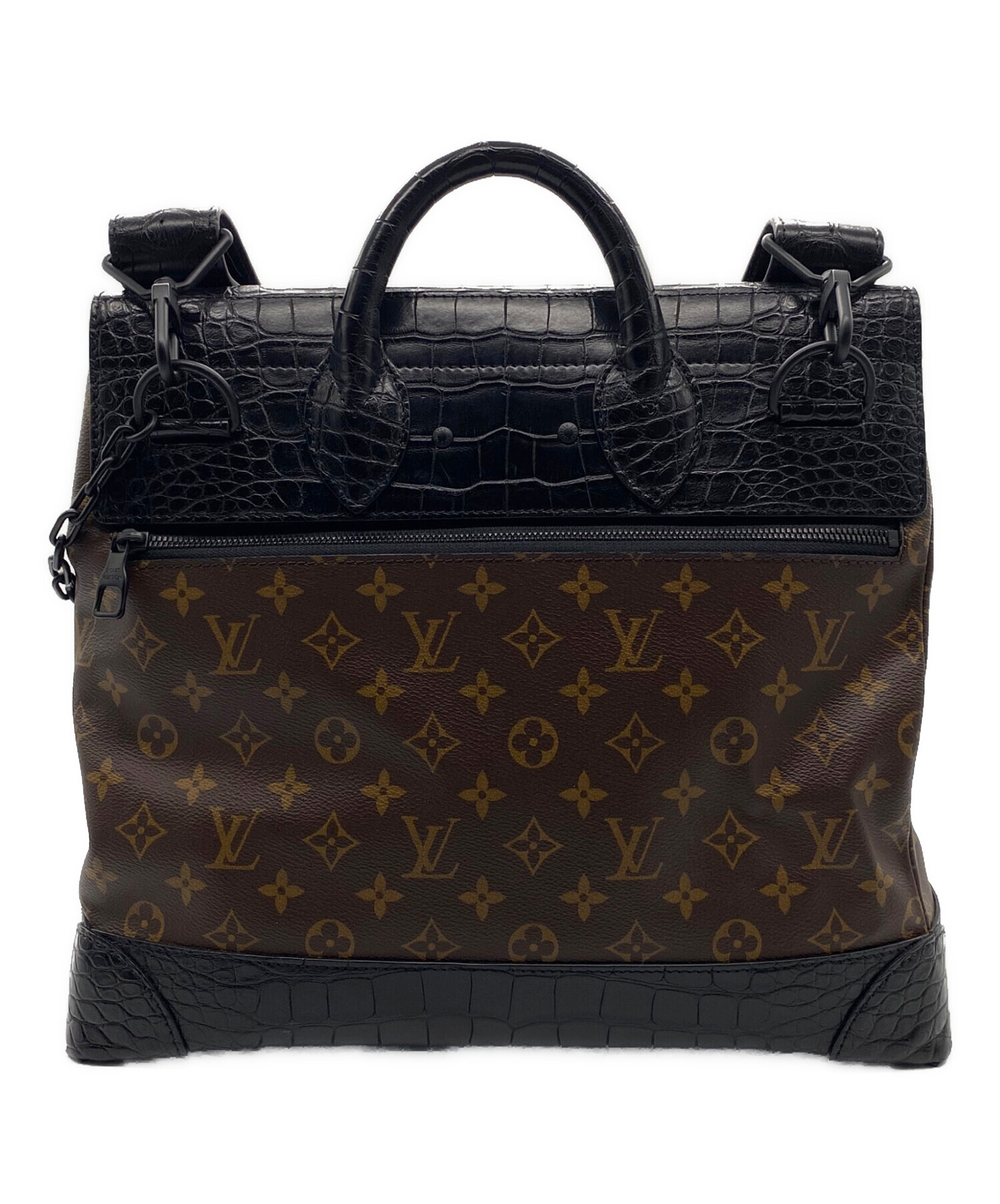 中古・古着通販】LOUIS VUITTON (ルイ ヴィトン) エキゾチック スティーマーPM ブラウン サイズ:PM｜ブランド・古着通販  トレファク公式【TREFAC FASHION】スマホサイト